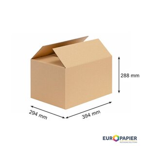 Troslojna kartonska škatla 394x294x288mm