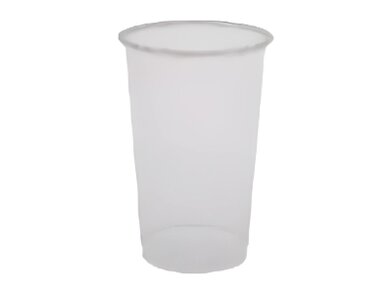 Kozarec rPET iz kakovostne trde plastike (ne poka) - Prozorna