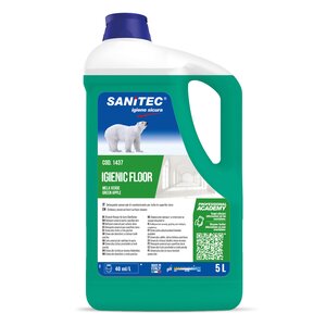 Čistilo za tla SANITEC Igienic Floor zeleno jabolko 5 l