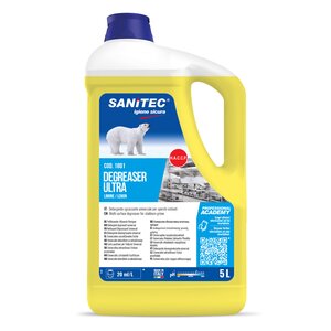 Razmaščevalno čistilo SANITEC Degreaser Ultra limona 5 l