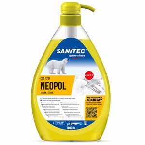 Detergent za ročno pomivanje posode SANITEC Neopol agrumi 1 l