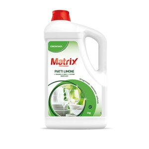 Detergent za ročno pomivanje posode MATRIX Piatti Limone 5 kg