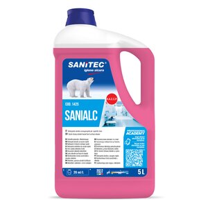 Čistilo za trde površine SANITEC Sanialc 5 l