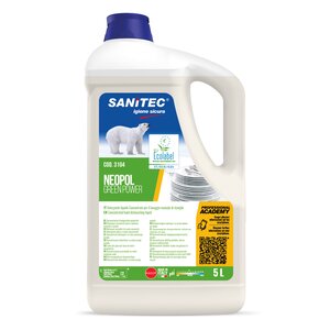 Detergent za ročno pomivanje posode SANITEC Neopol Green Power 5 l
